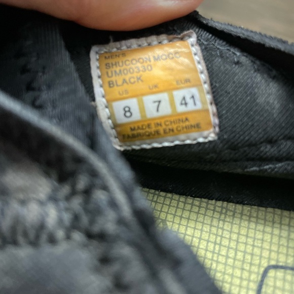 Cushe Men’s Size 8 Brown & Black Canvas Slip On Shoes Shucoon Mocc - Picture 9 of 9